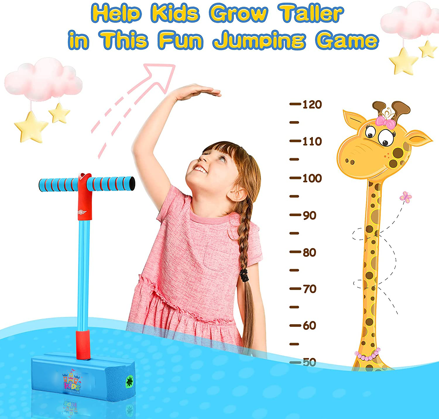 Pogo Jumper Fun and Safe Pogo Stick for Kids