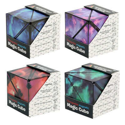 Kidzibo Magic Magnetic Cube, Creates Over 70+ Shapes